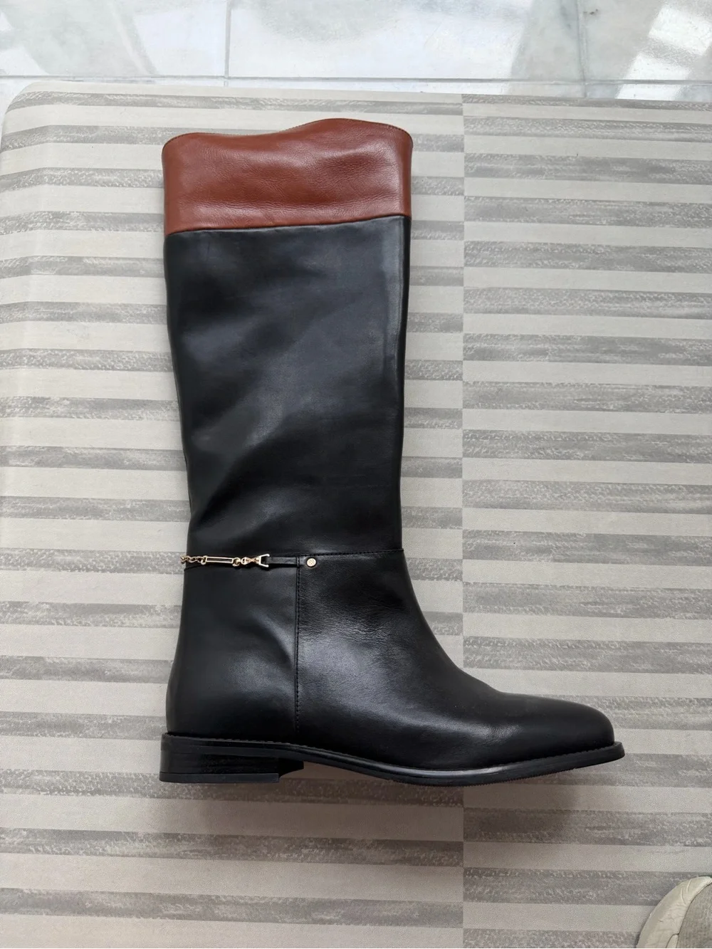 Bronx Felise Smooth Leather Riding Boots